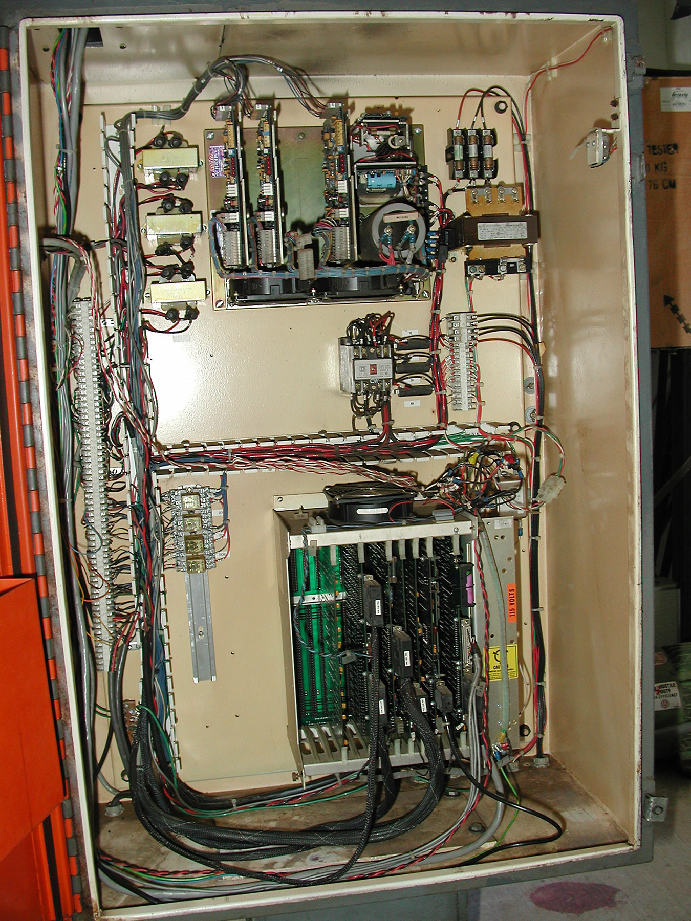 Right-Side Electronic Cabinet