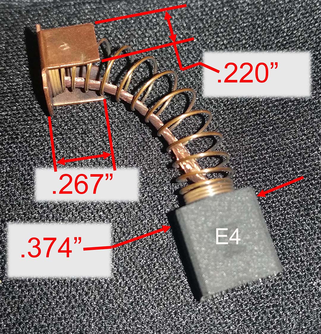 Baldor DC Servo Motor Brush Click on Image for High Res Image