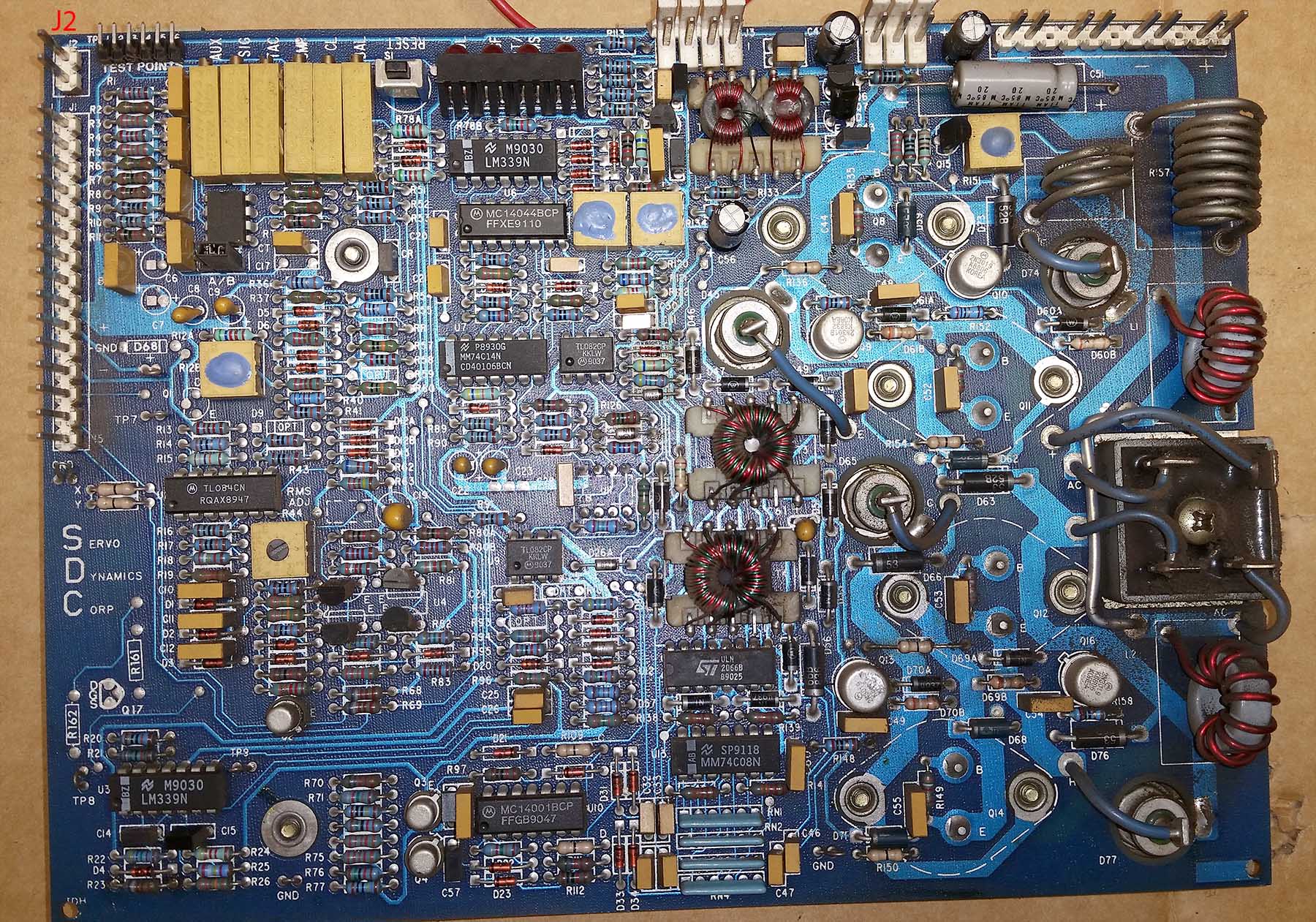 SD1525 Drive Board X-Axis