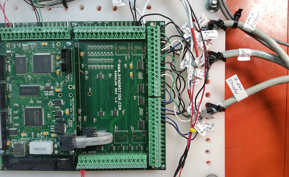 Kanalog Encoder Wires Connected