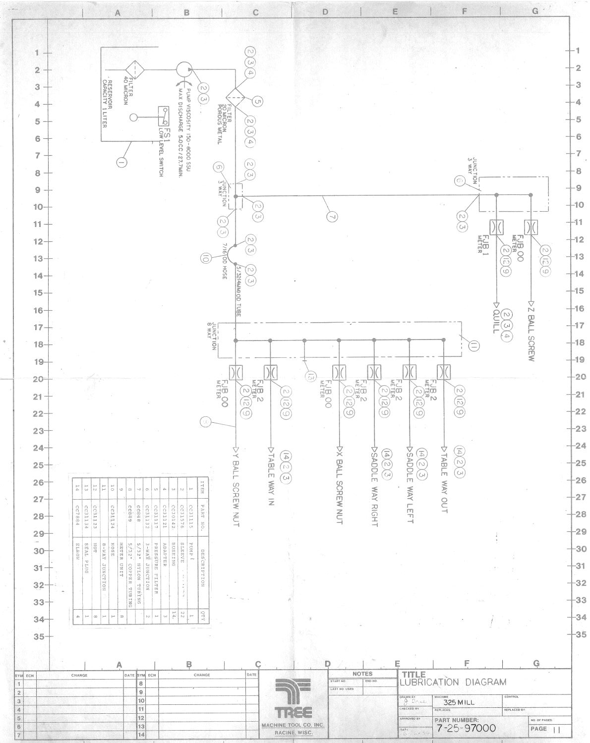Click on Image for PDF file. Tree 325 Schematich Page 11
