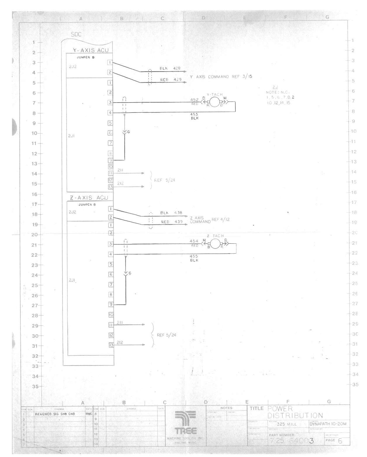 Click on Image for PDF file. Tree 325 Schematic Page 6