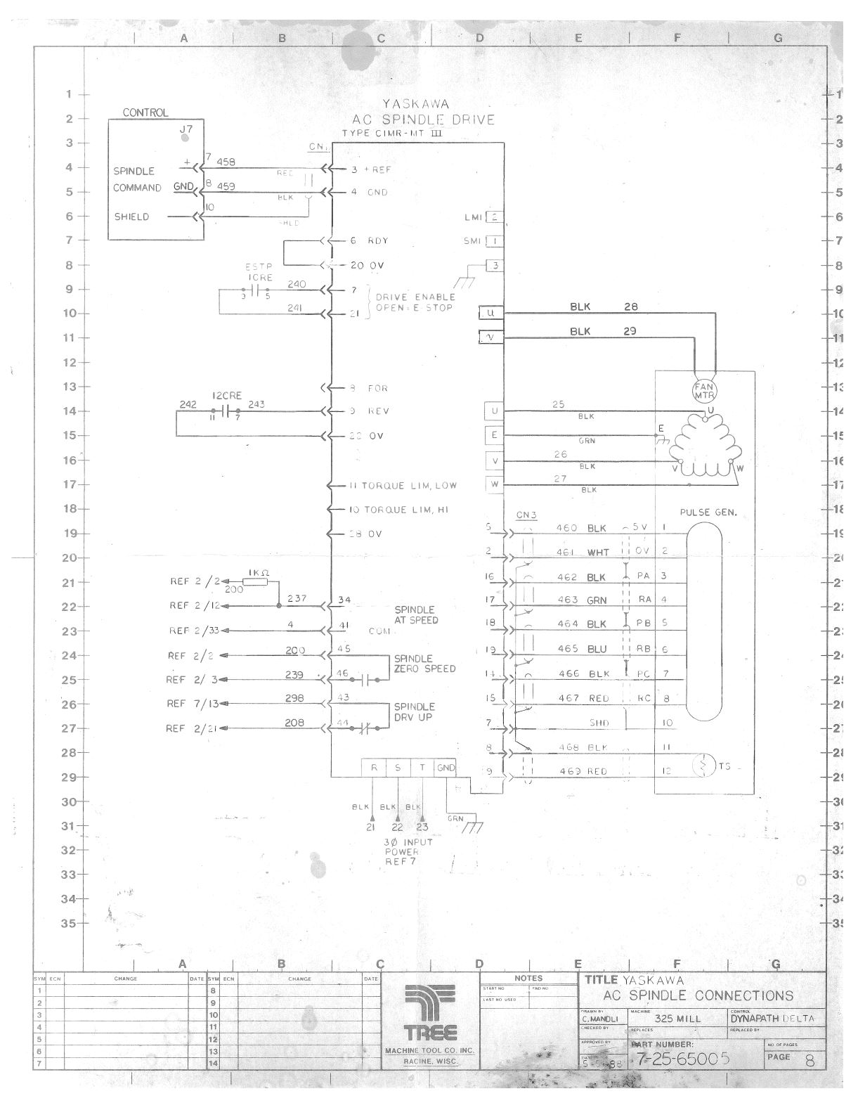 Click on IMage for PDF file Tree 325 Schematic Page 8