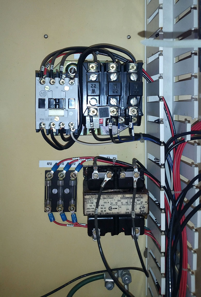 BAck Inside Electronic Cabinet (not sure)